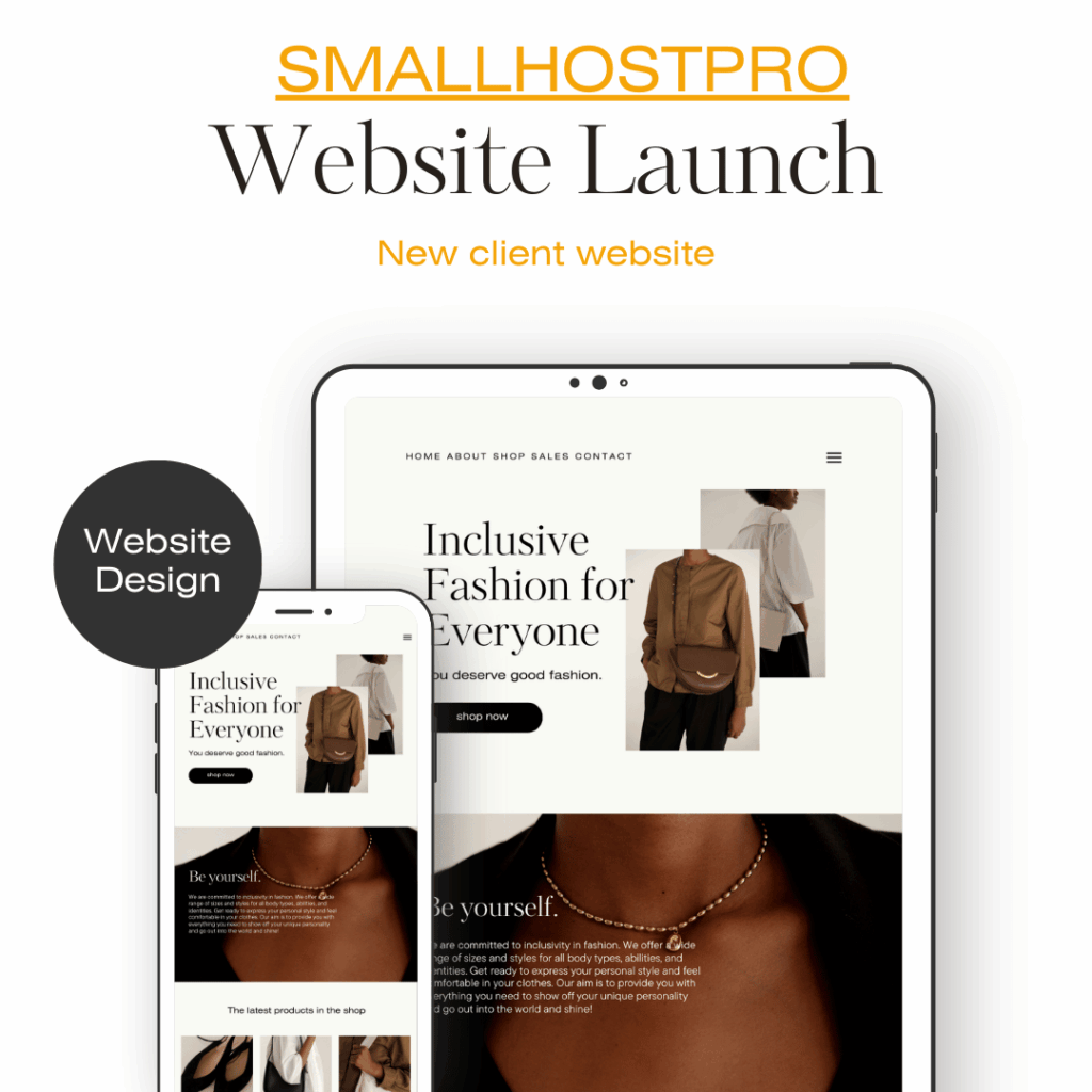 Professional business website design by SmallHostPro